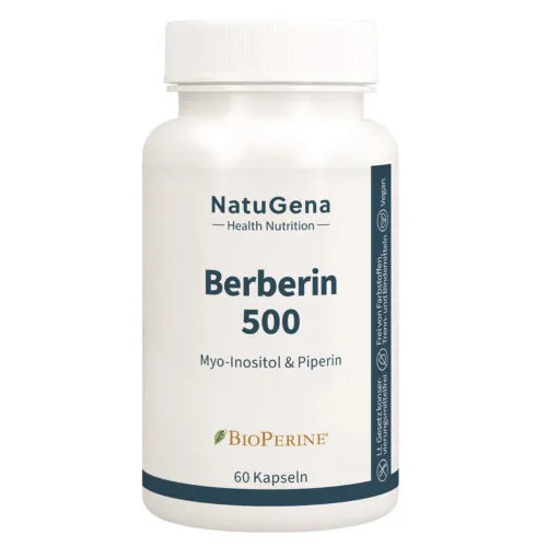 BERBERINE 500 Myo-Inositol & Piperine vegan capsules 60 pcs - 9