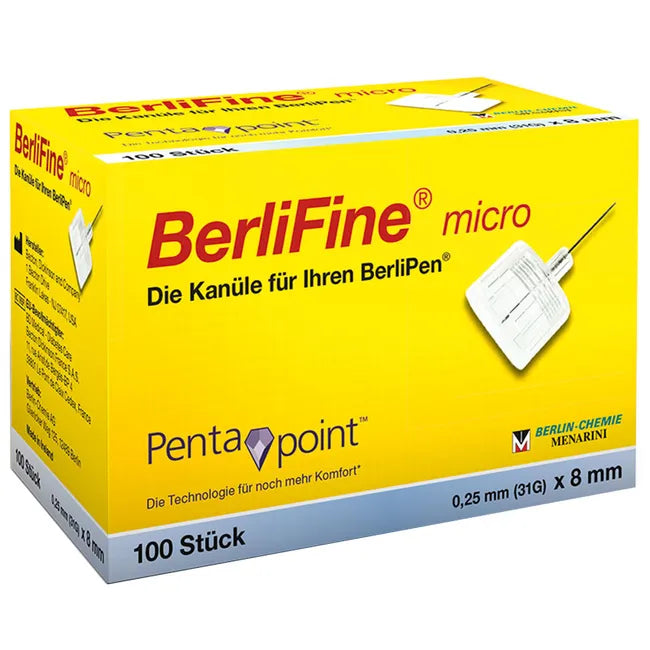 BERLIFINE micro cannulas 0.25x8 mm - UKDorf