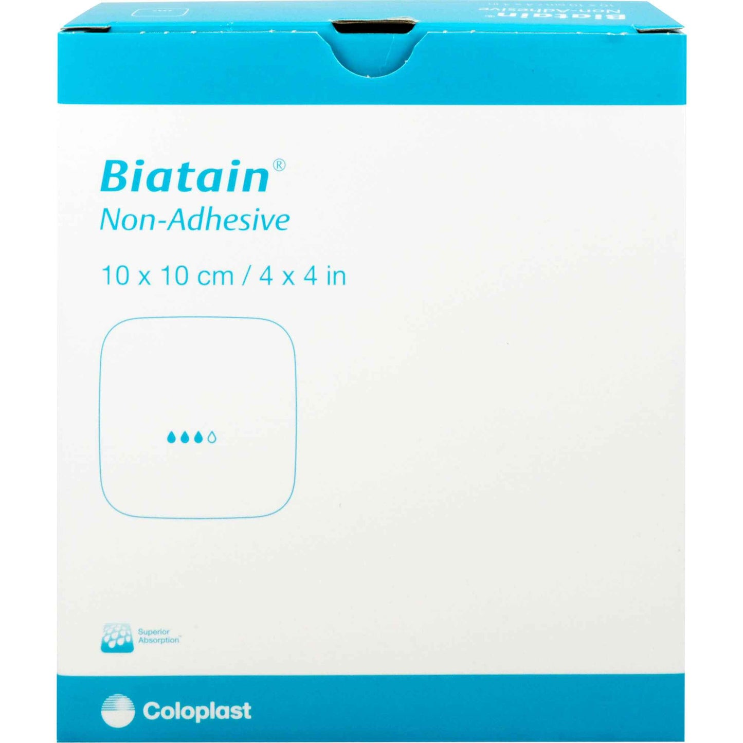 BIATAIN foam dressing 10x10 cm non-adherent