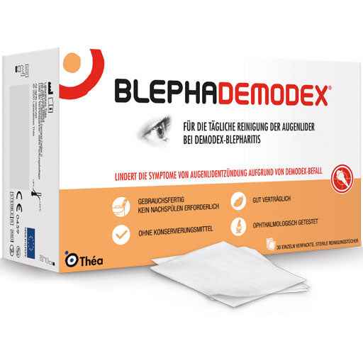 BLEPHADEMODEX sterile cleansing wipes