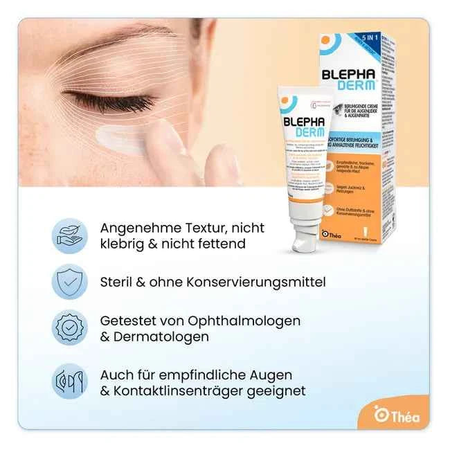 BLEPHADERM eye cream sterile
