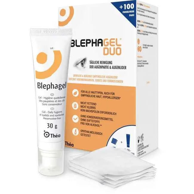 BLEPHAGEL Duo 30 g+Pads