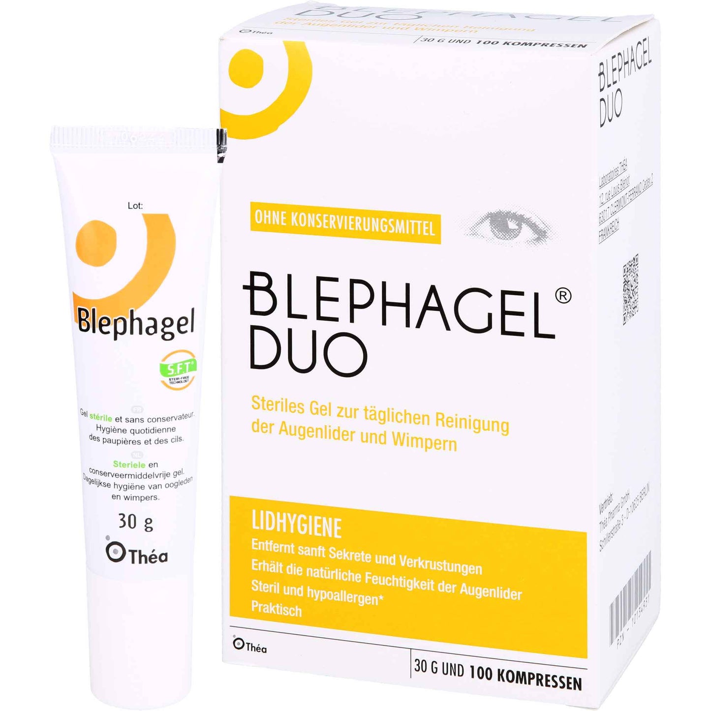 BLEPHAGEL Duo 30 g+Pads