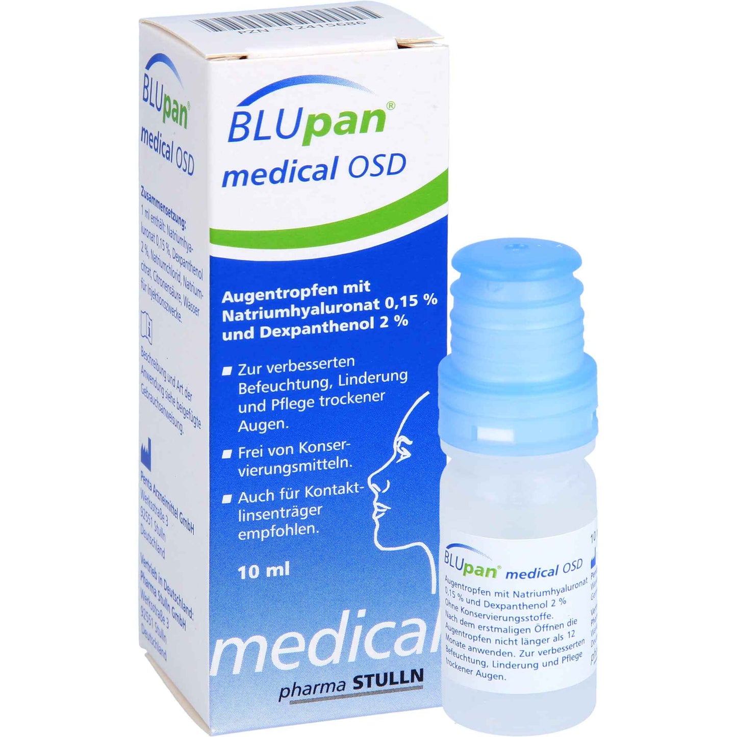BLUPAN medical OSD eye drops