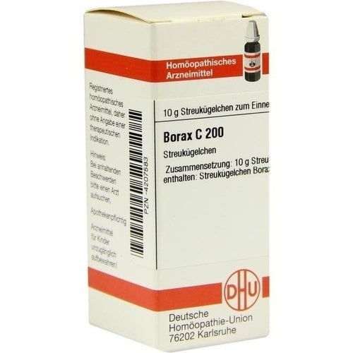 BORAX C 200 globules 10 g - 6