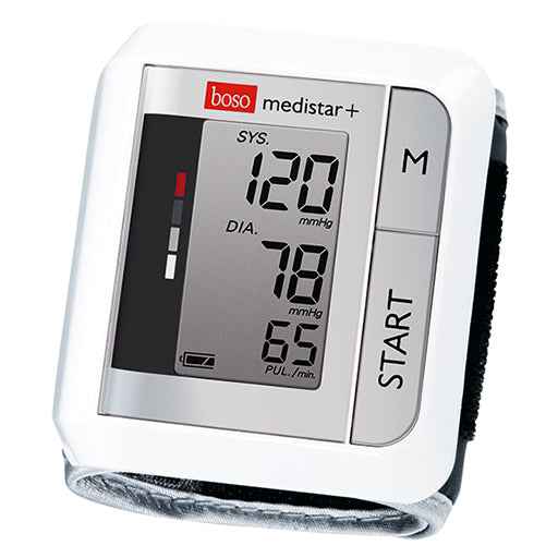 BOSO medistar+ wrist blood pressure monitor
