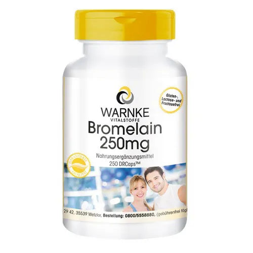 BROMELAIN 250 mg gastro-resistant capsules - UKDorf