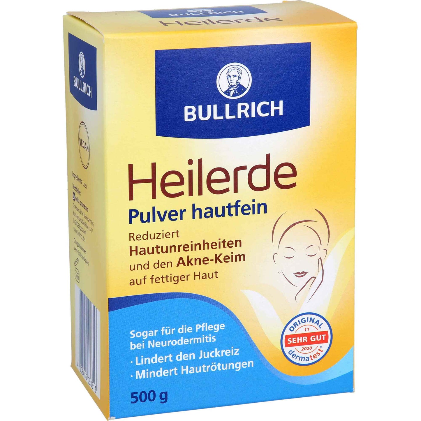 BULLRICH Healing Clay Powder skin-fine (external)