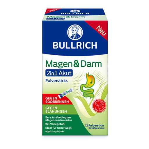 BULLRICH Stomach & Intestine 2in1 Acute Powder Sticks