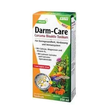 B vitamins: B1, B2, B3, B5, B6, B7, B9, B12 DARM-CARE Curcuma Bioactive Tonic