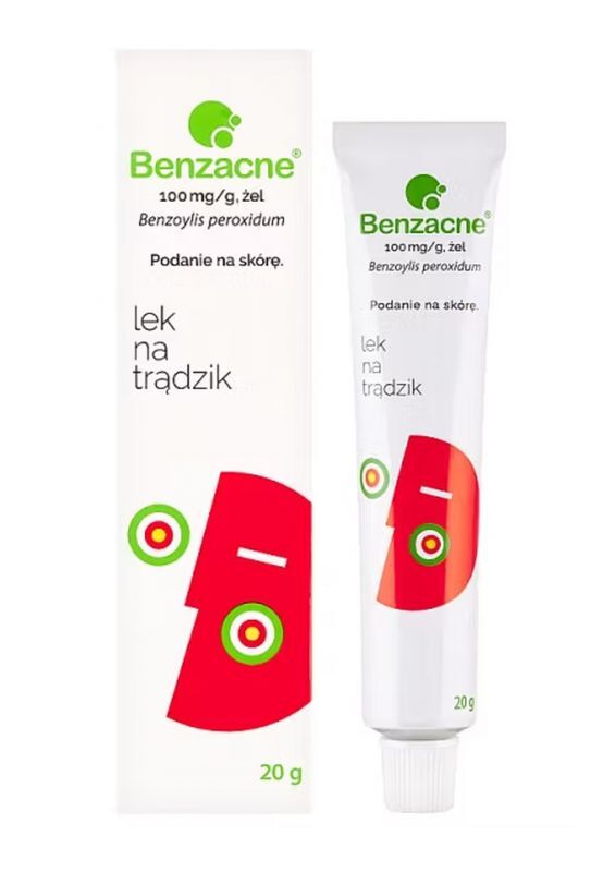 Benzacne gel 100 mg/g 20 g