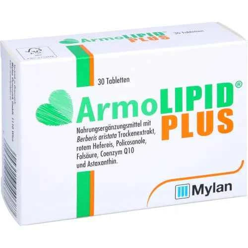 Berberis aristata extract, ARMOLIPID PLUS tablets