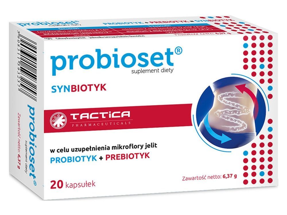 Bifidobacterium lactis, Lactobacillus acidophilus, Inulin, Probioset - UKDorf