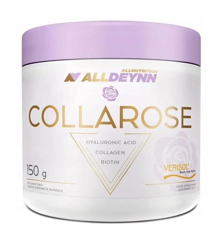 Bioactive collagen peptides, CollaRose Raspberry wild Strawberry - UKDorf