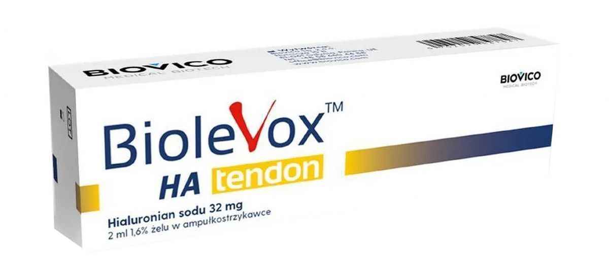 Biolevox HA Tendon 1.6% Articular gel 1 pre-filled syringe