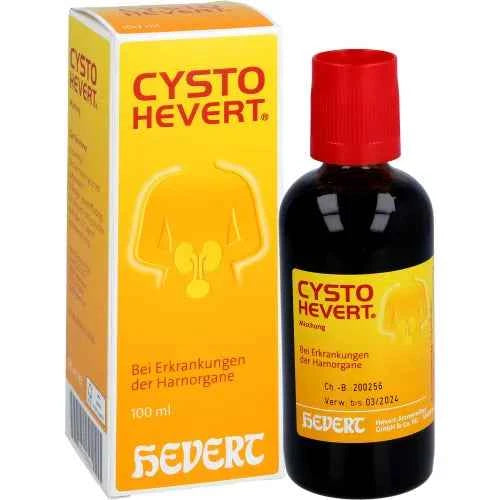 Bladder and urinary tract diseases, CYSTO HEVERT Drops