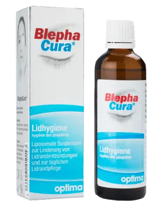Blepharitis treatment, inflammation of eyelid, BLEPHACURA Suspension - UKDorf