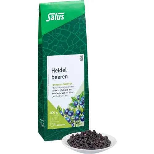 Blueberry medicinal tea Myrtilli fructus Bio