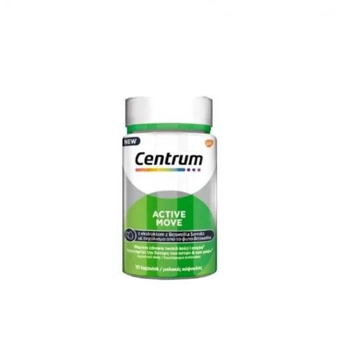 Boswellia serrata extract, manganese, DHA acid, Centrum Active Move - UKDorf