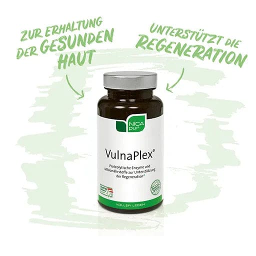 Bromelain, trypsin, chymotrypsin, VulnaPlex capsules - UKDorf