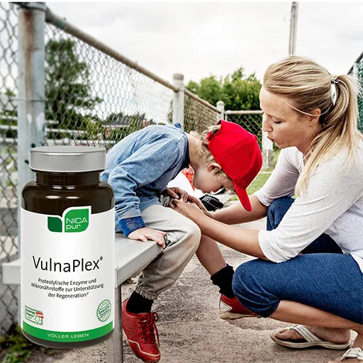 Bromelain, trypsin, chymotrypsin, VulnaPlex capsules - UKDorf