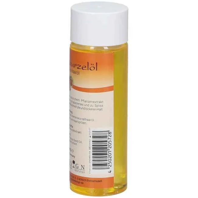 Burdock root oil for hair