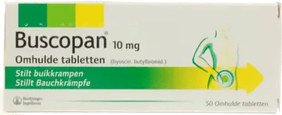 Butylscopolamine bromide, BUSCOPAN Dragees coated tablets - UKDorf