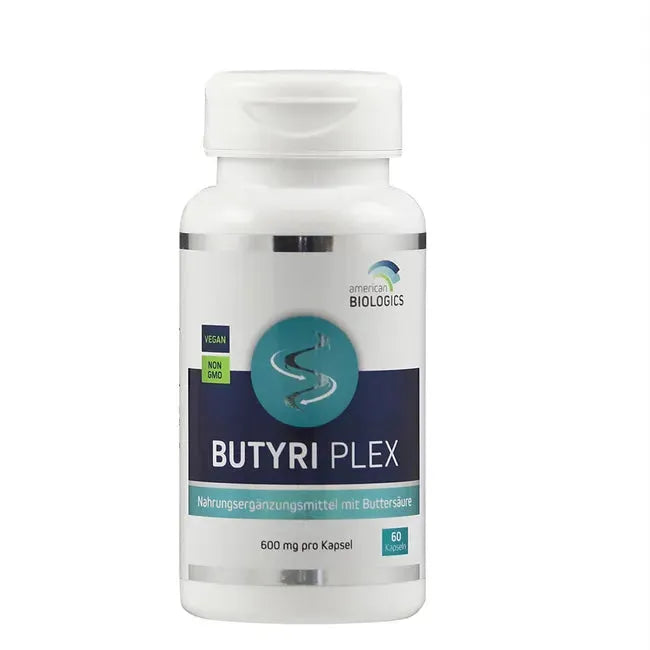 Butyric acid (butyrate), short-chain fatty acids, sodium butyrate, BUTYRI Plex capsules - UKDorf