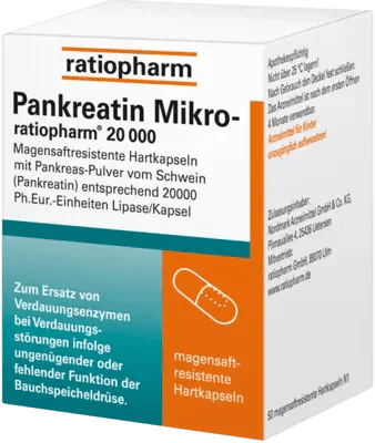 Buy pancreatin, PANKREATIN micro-ratio.20,000 - UKDorf
