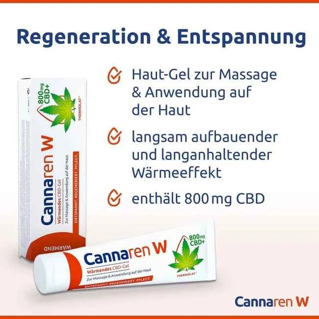 CANNAREN W warming CBD gel