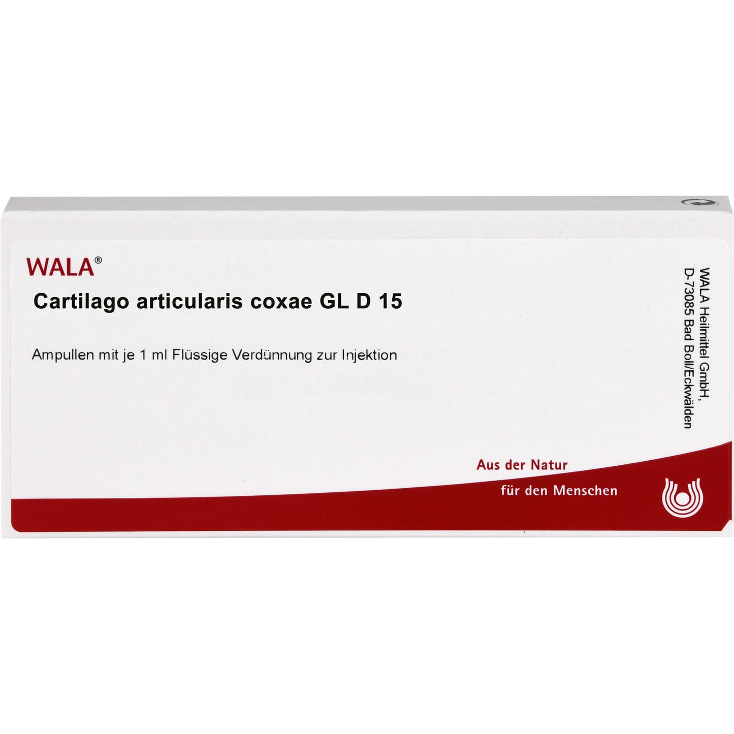 CARTILAGO articularis coxae GL D 15 ampoules