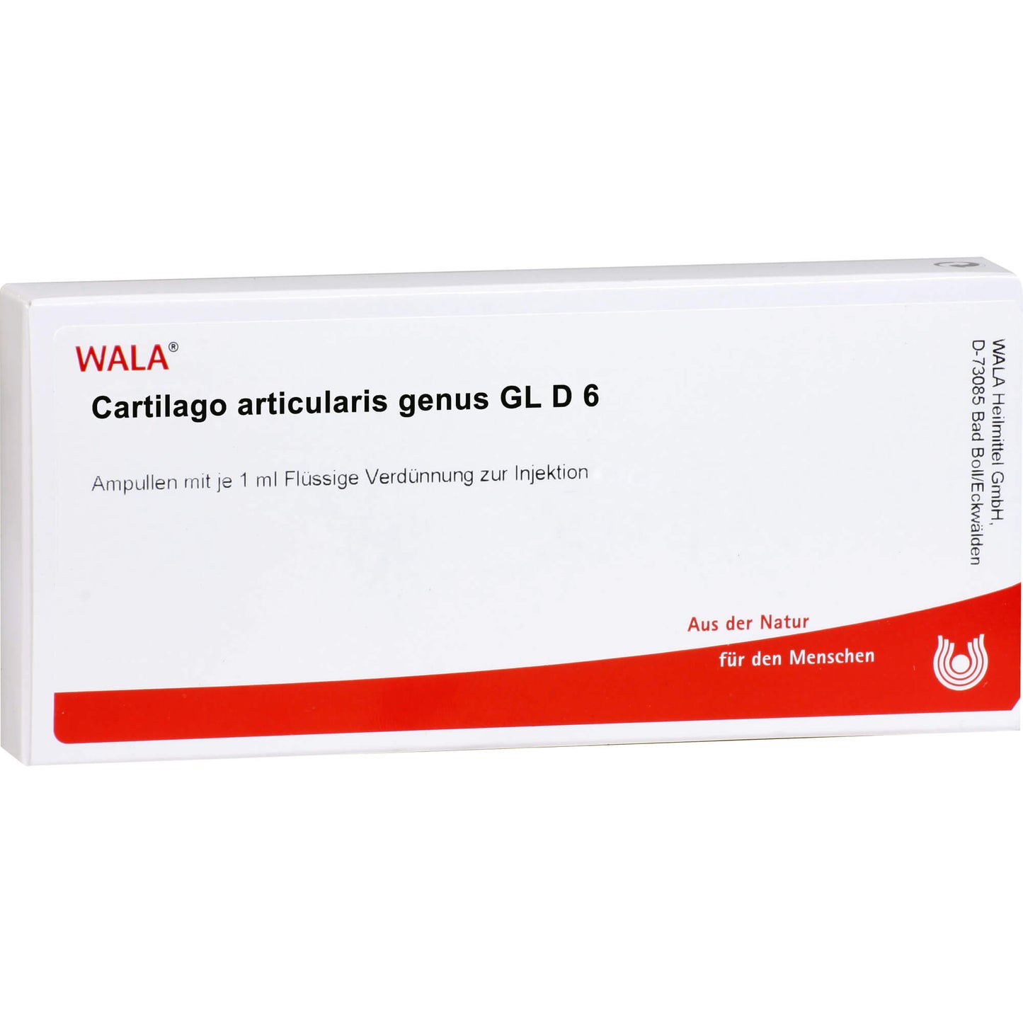 CARTILAGO articularis genus GL D 6 ampoules