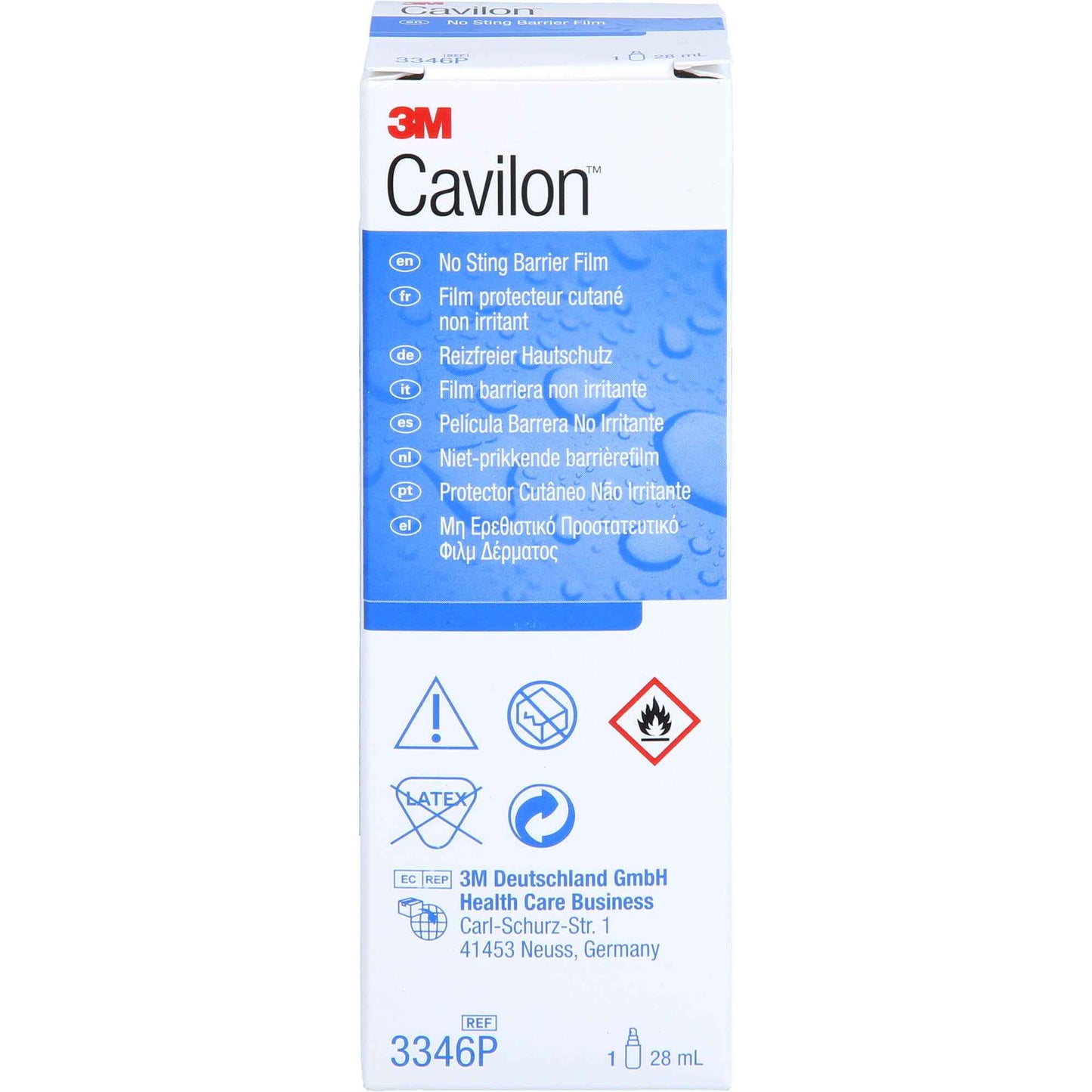 CAVILON Non-Irritating Skin Protection Spray 3346P