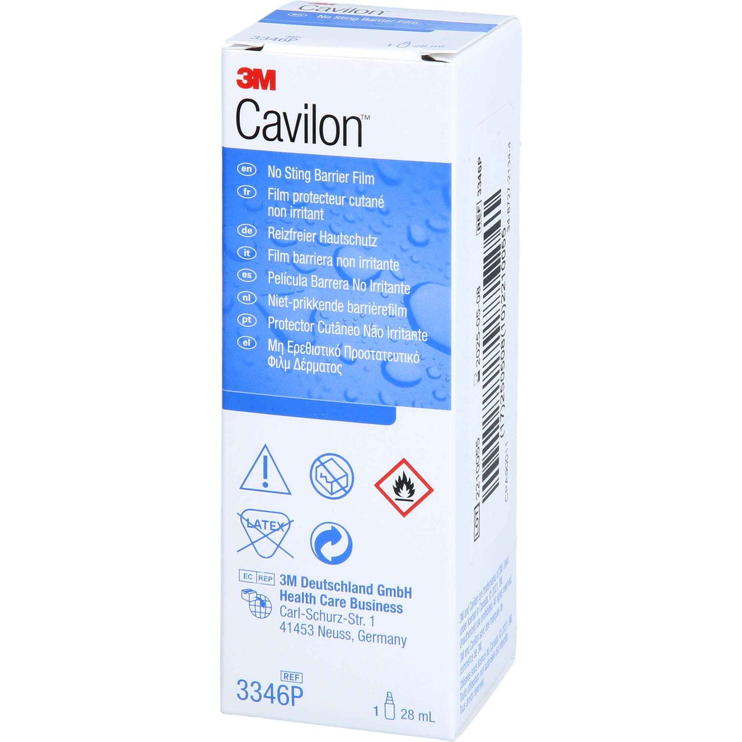 CAVILON Non-Irritating Skin Protection Spray 3346P