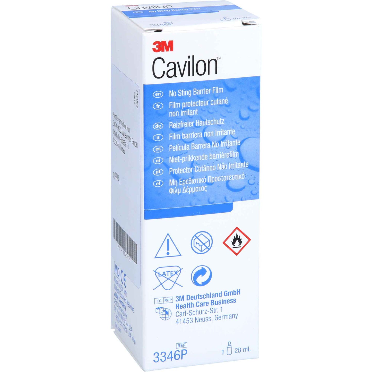 CAVILON Non-Irritating Skin Protection Spray 3346P