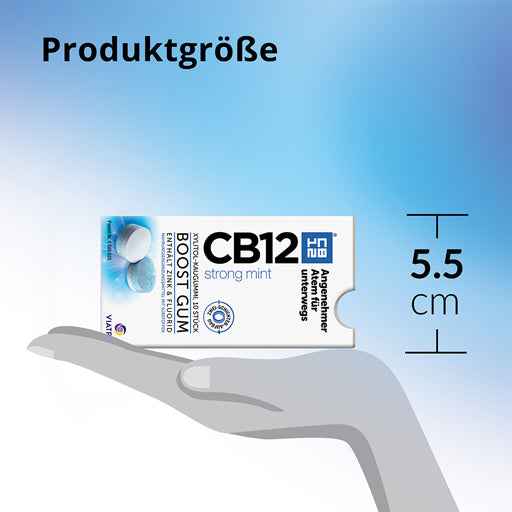 CB12 boost strong mint chewing gum