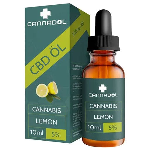 CBD 5% Organic Cannadol Hemp Extract Lemon Drops - UKDorf