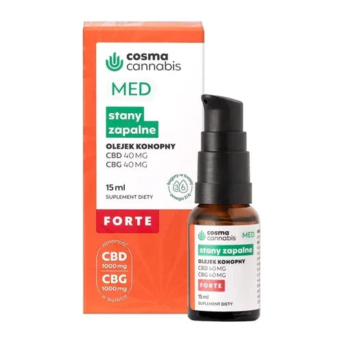 CBD Cosma Cannabis Inflammation Forte drops - UKDorf