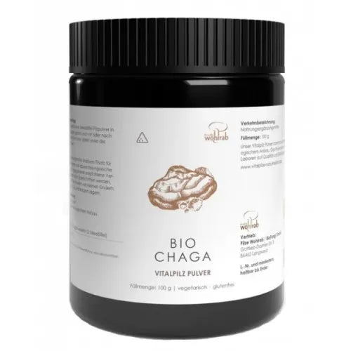 CHAGA ORGANIC medicinal mushroom powder - UKDorf