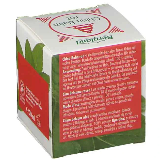 CHINA BALM red