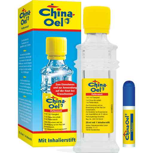 CHINA OIL with inhaler