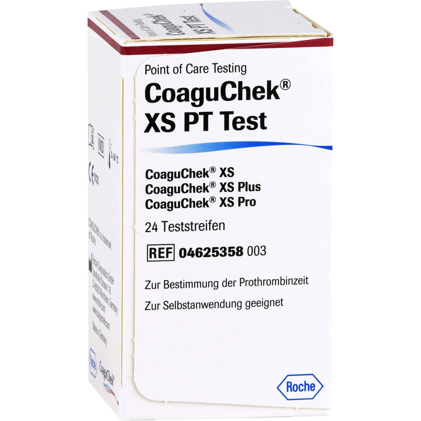 COAGUCHEK XS PT Test strips