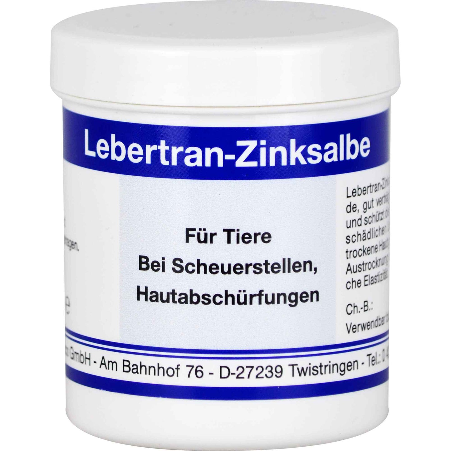 COD LIVER OIL ZINC OINTMENT vet.