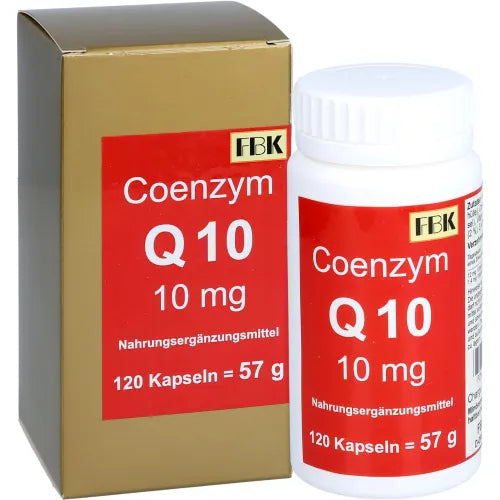 COENZYME Q10 10 mg FBK-Pharma GmbH capsules
