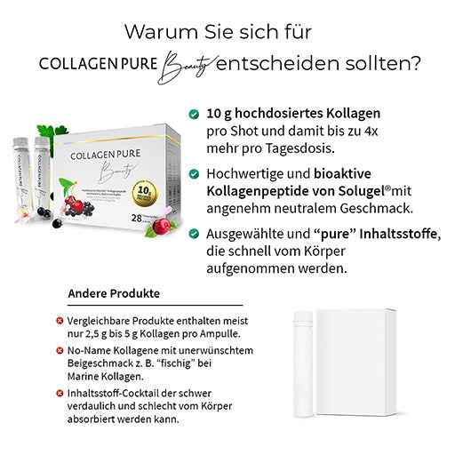 COLLAGEN PURE Beauty Gold Edition with 10 g collagen