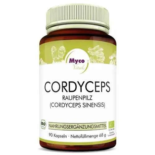 CORDYCEPS ORGANIC Mushroom Powder Capsules