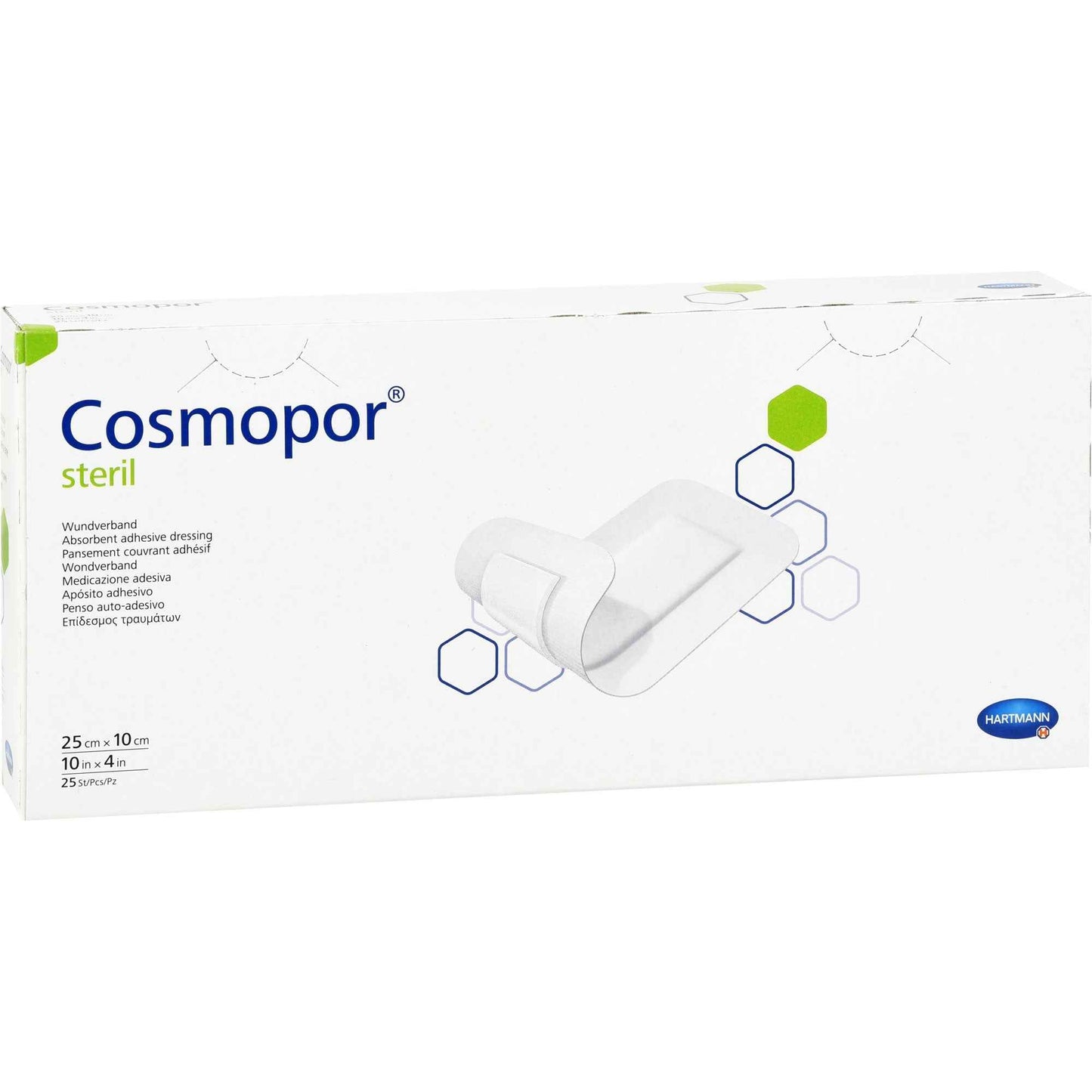 COSMOPOR sterile wound dressing 10x25 cm