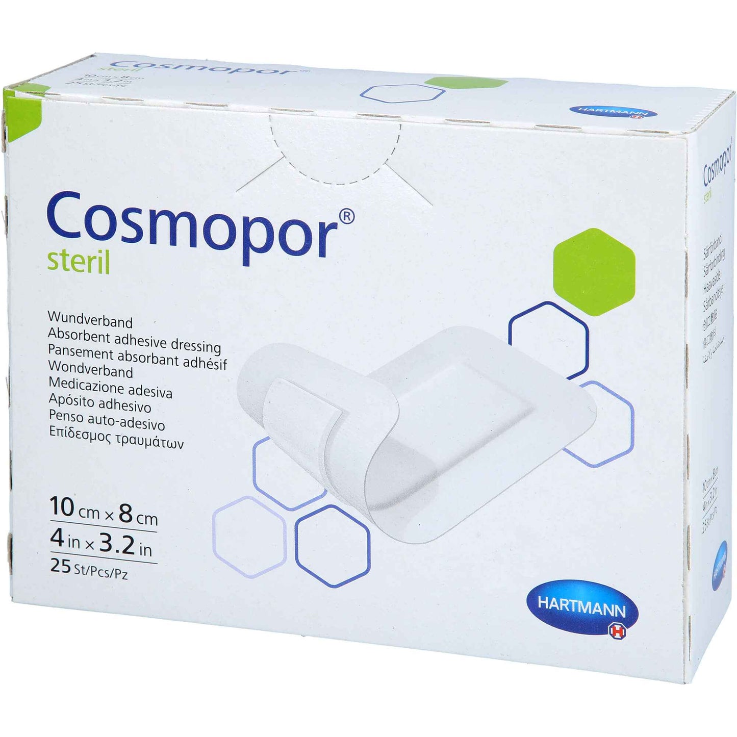 COSMOPOR sterile wound dressing 8x10 cm