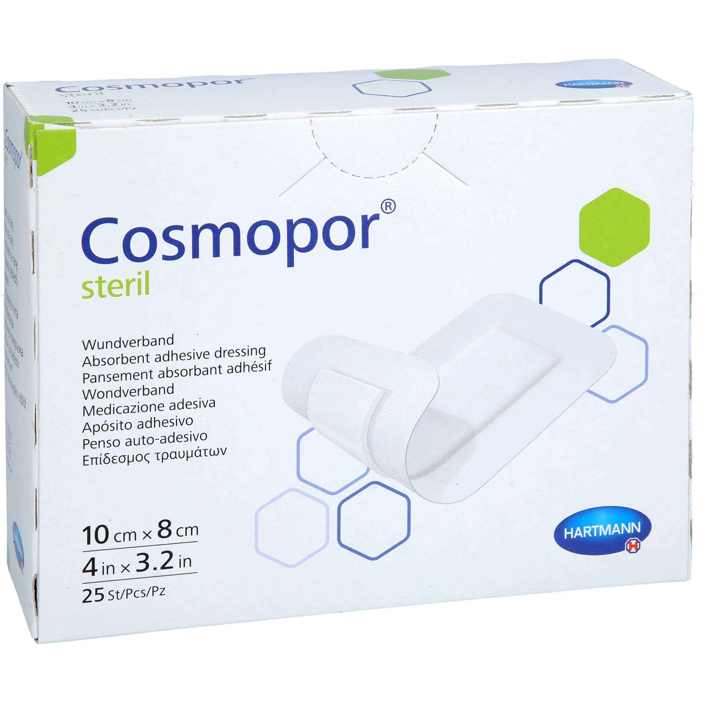COSMOPOR sterile wound dressing 8x10 cm