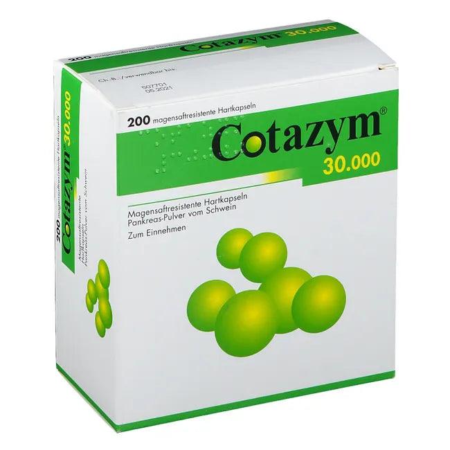COTAZYM 30,000 pellets enteric-coated capsules - UKDorf